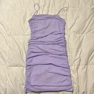 Hello Molly Purple Sinched dress